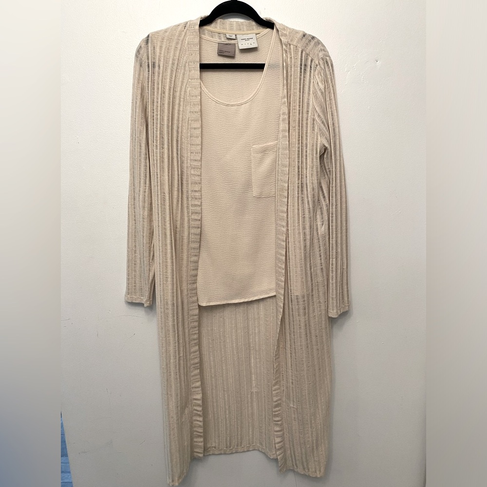Vero Moda Long Cardigan and tank set